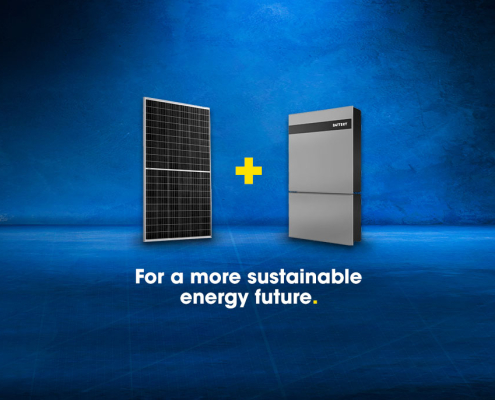 More Sustainable with PV system and Solar Battery