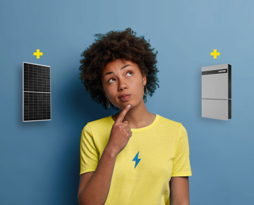 Panels vs Solar battery