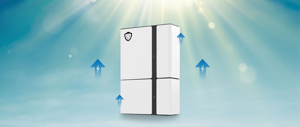Solar battery storing sunshine