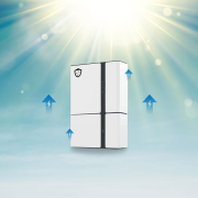 Solar battery storing sunshine
