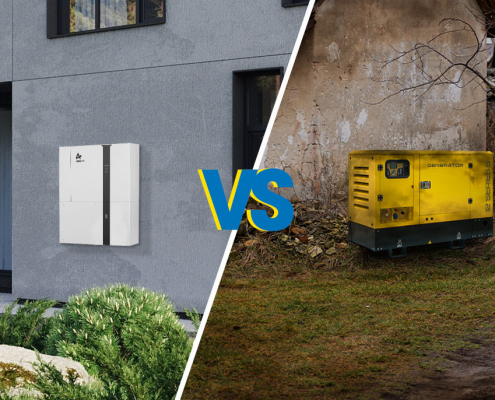 Solar Battery vs Generator