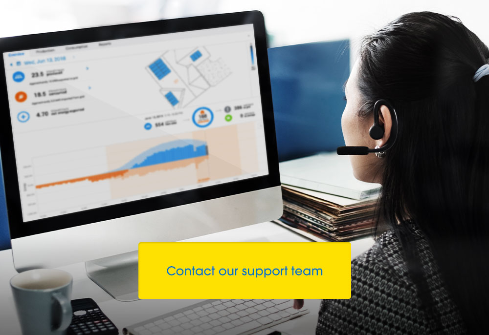 Contact our support team